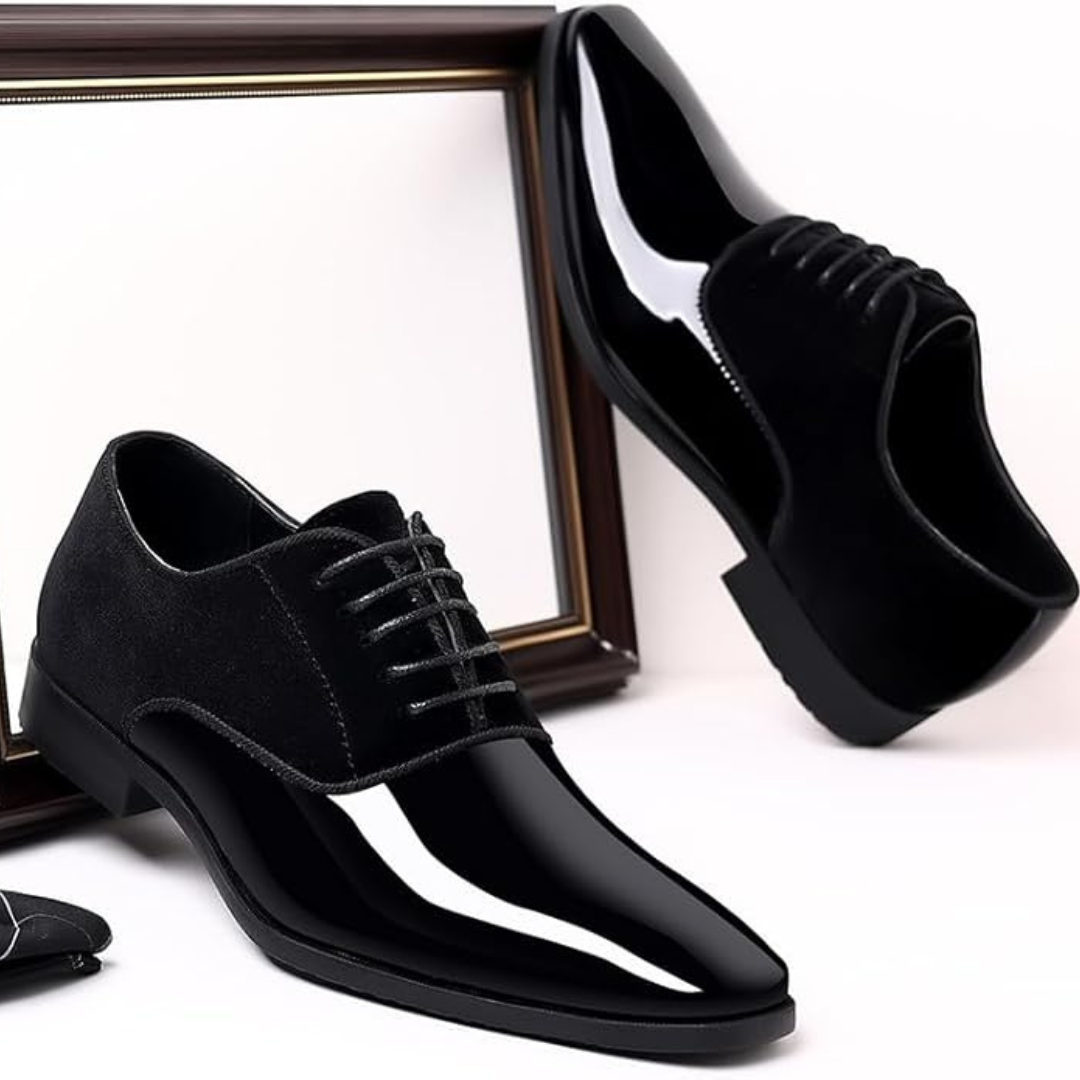 Derivo Derby Vernice Elegance – Klasa i wszechstronność w skórze syntetycznej